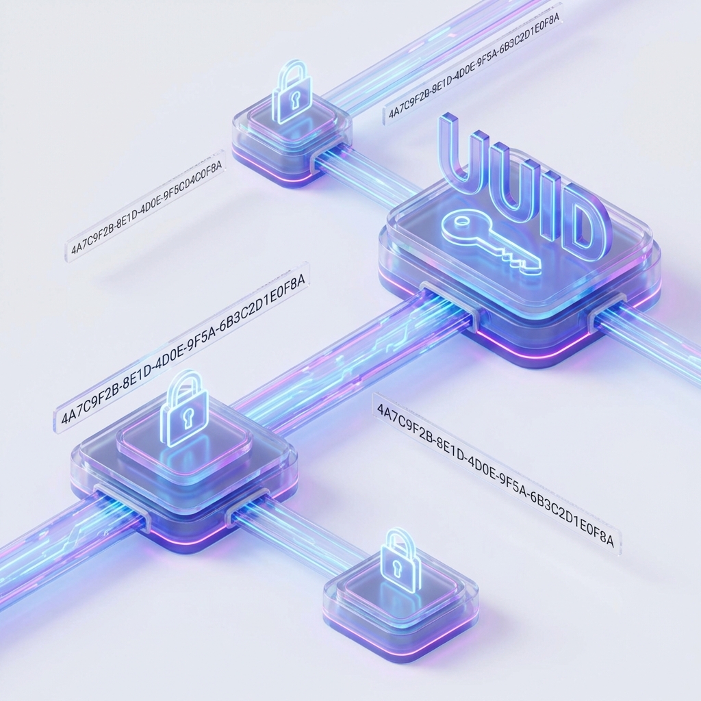 UUID Generator Concept - Unique Identifier Generation Process