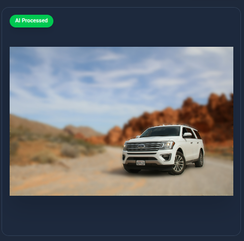 After - Object focused with blurred background